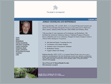 Tablet Screenshot of counselingandbiofeedback.com